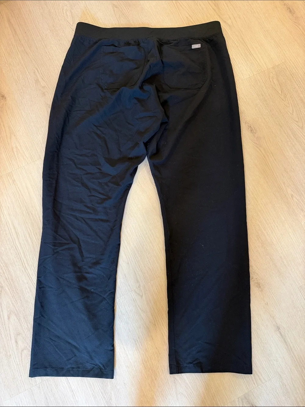 Figs XXL Men's Black Drawstring Casual Pants